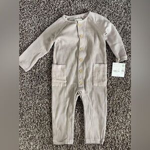 18M little planet organic baby romper-NWT